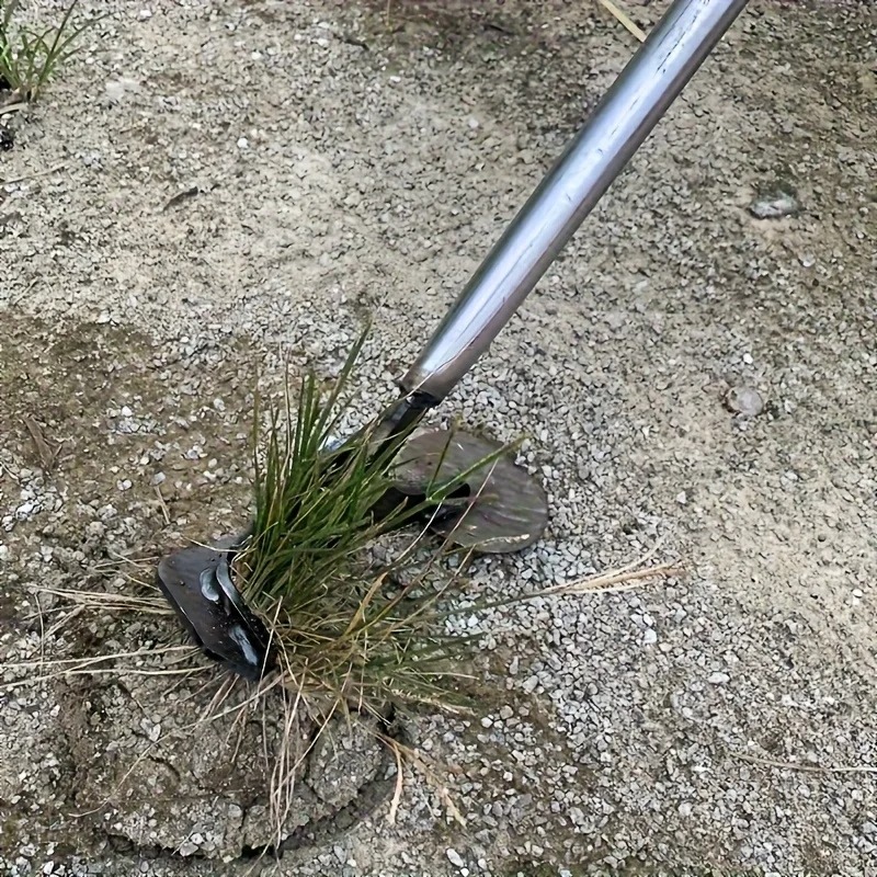 Grass Seed Spreader - Multifunctional Manual Root Puller Tool for