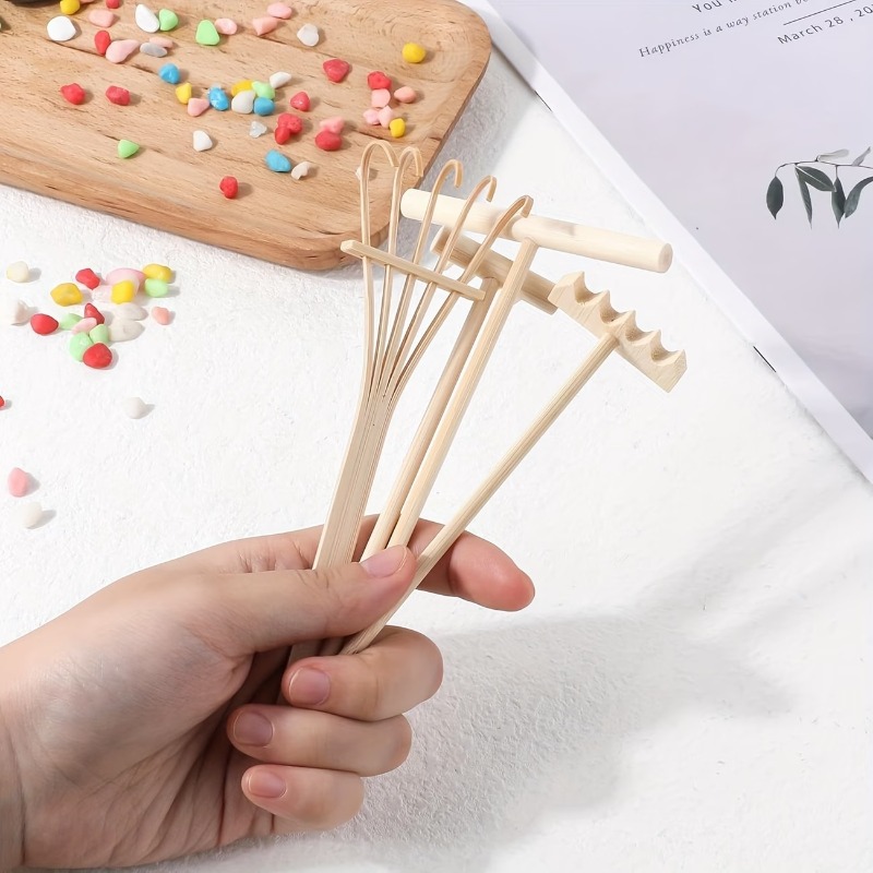 Gardening Tools Combo - 2026New 6PCS Mini Zen Garden Rake