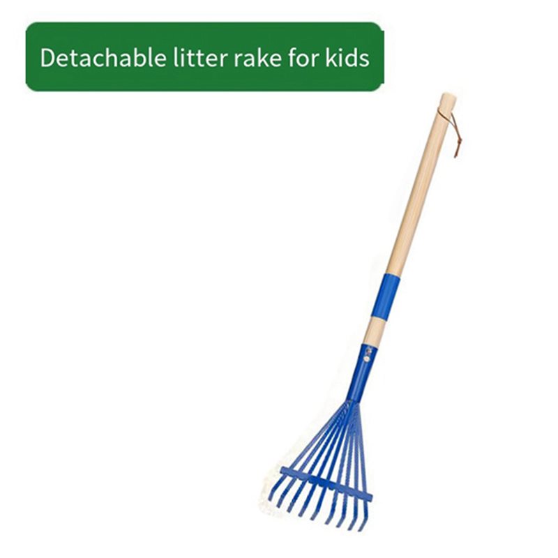 JHD 3X Children's Rake With Ha - Gardening Tools For 3 Year Old recension och pris