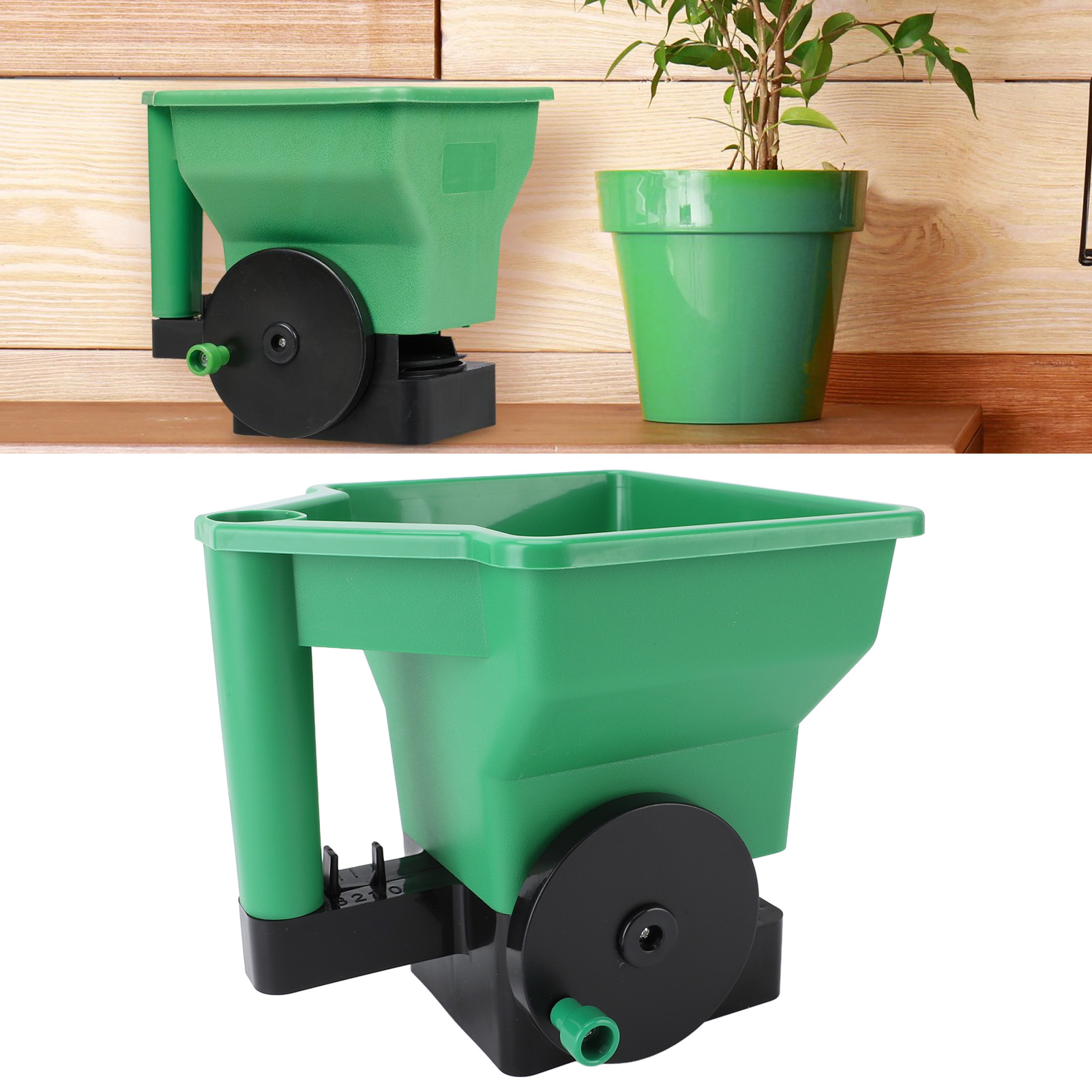 Lawn Spreader Hand Spreader 3L - Grass Seed Spreader recension och pris
