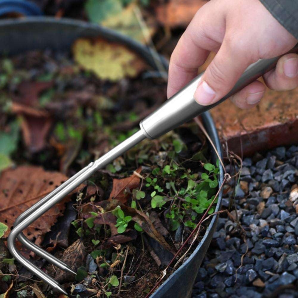 Stainless Steel Weed Puller 2- - Grass Seed Spreader recension och pris