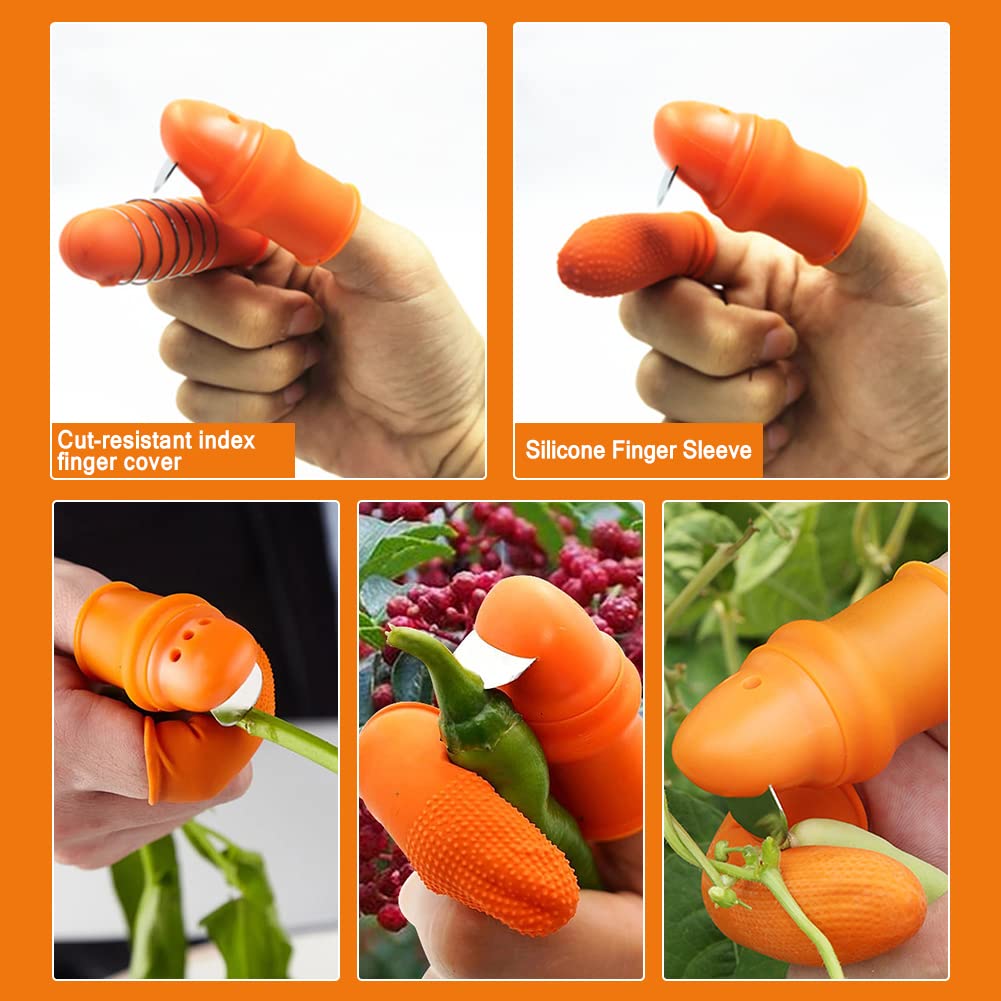Gardening Silicone Thumb Knife - Gardening Tools Combo recension och pris