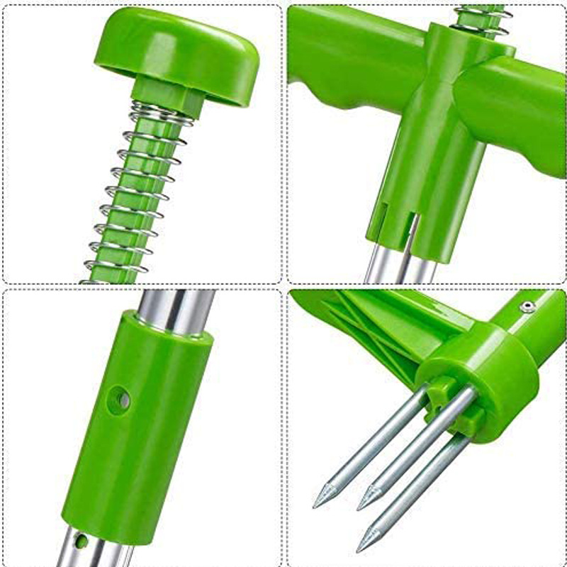 Portable Long Handle Weed Remo - Grass Seed Spreader recension och pris