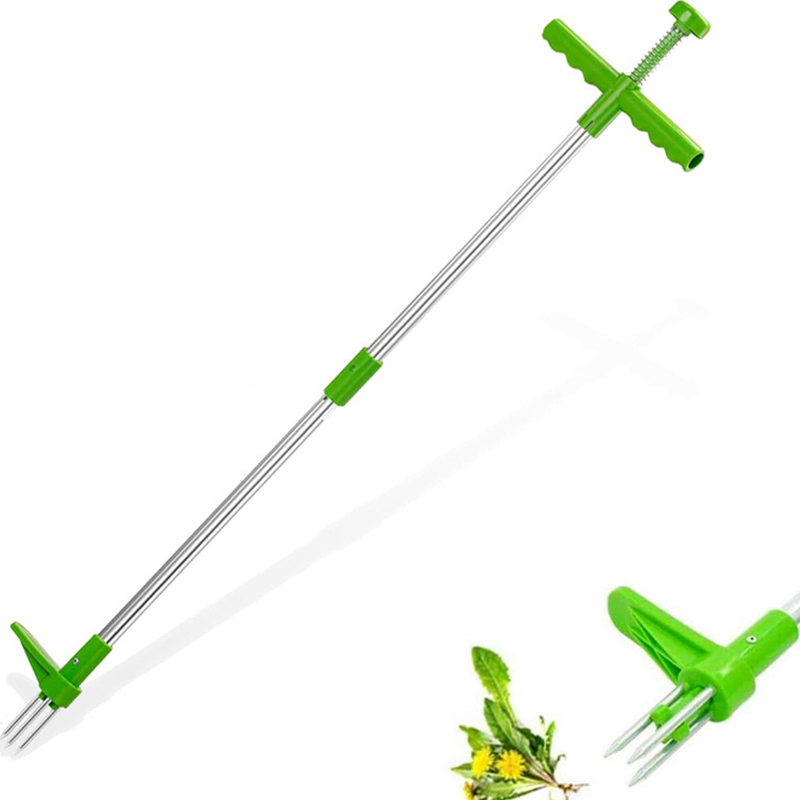 Portable Long Handle Weed Remo - Grass Seed Spreader recension och pris