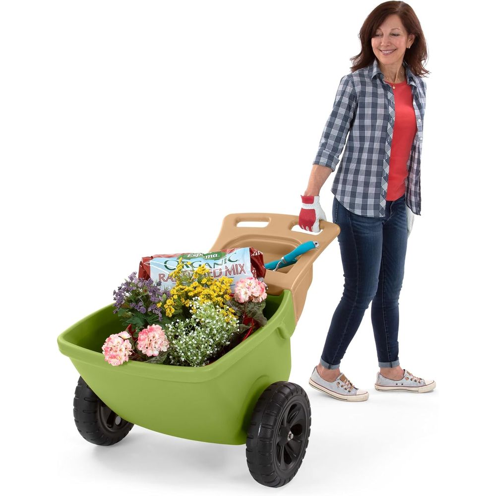 Durable Wheelbarrow with Garde - Gardening Tools Made In Usa recension och pris