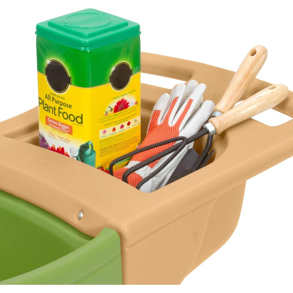 Durable Wheelbarrow with Garde - Gardening Tools Made In Usa recension och pris