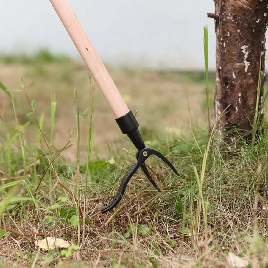 Stand Up Weed Puller Tool with - Grass Seed Spreader recension och pris