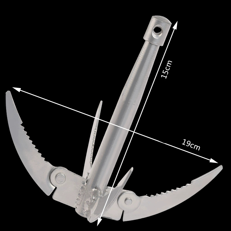 4 Claw Anchor Sickle Foldable  - Grass Seed Spreader recension och pris