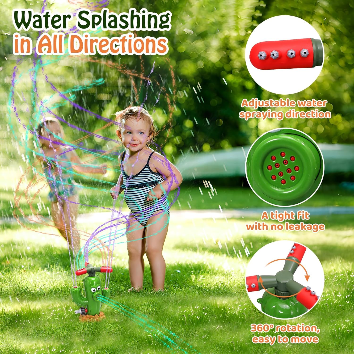 Cactus Sprinkler Water Spray T - Gardening Tools For 3 Year Old recension och pris