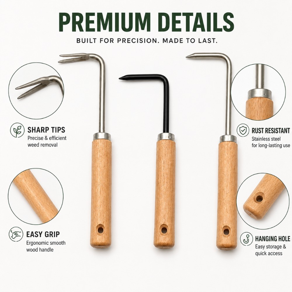 Root Puller Weeding Tool Multi - Grass Seed Spreader recension och pris