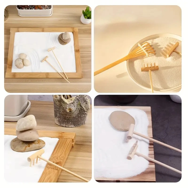 2026New 6PCS Mini Zen Garden R - Gardening Tools Combo recension och pris
