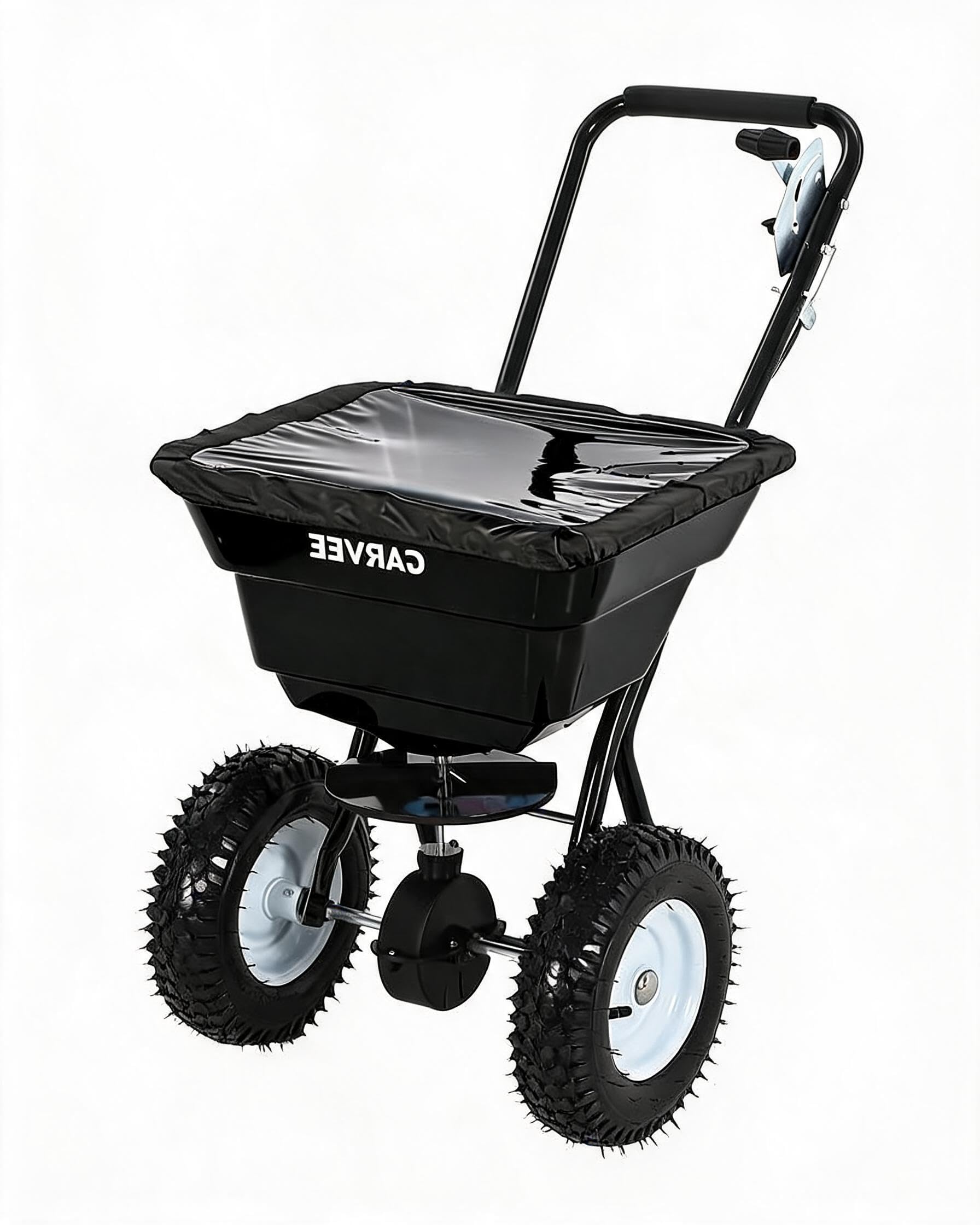 80 LBS Push Broadcast Spreader - Grass Seed Spreader recension och pris