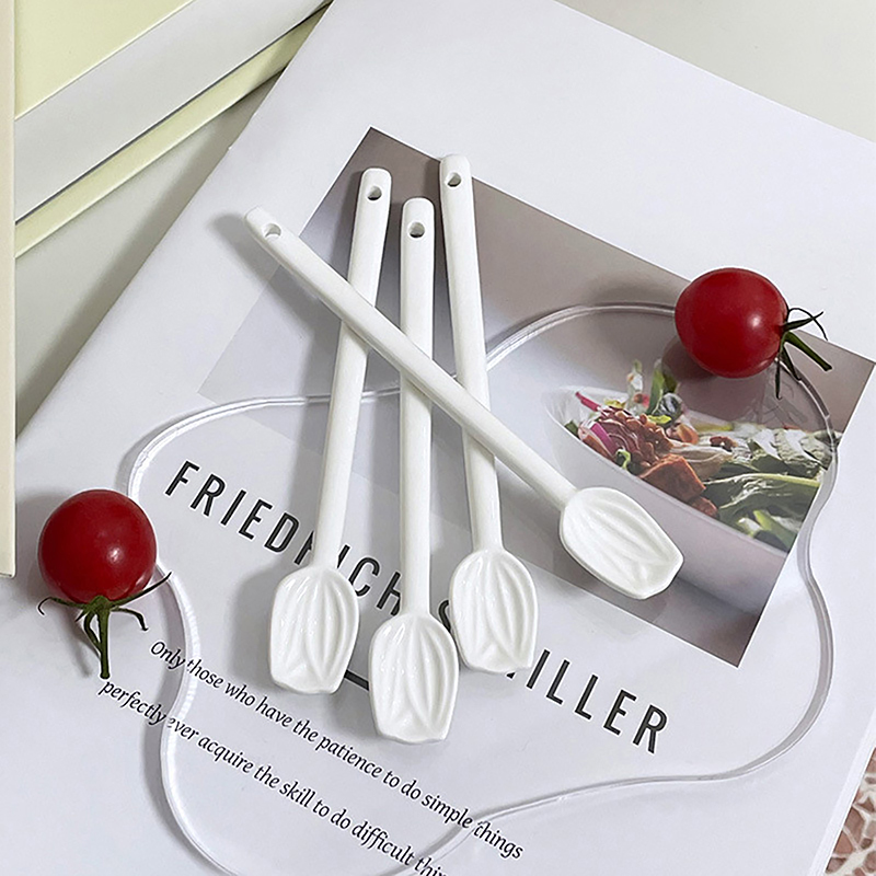 1PC Tulip Ceramic Coffee Spoon - Gardening Tools Long Handle recension och pris