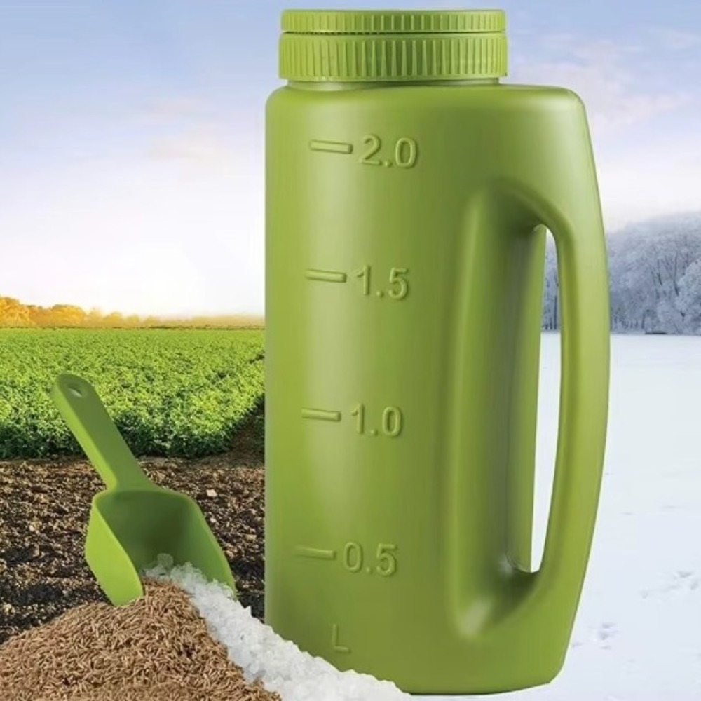 Hand Spreader Shaker for Grass - Grass Seed Spreader recension och pris