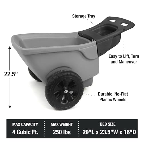 Easy Haul Durable Wheelbarrow  - Gardening Tools Made In Usa recension och pris