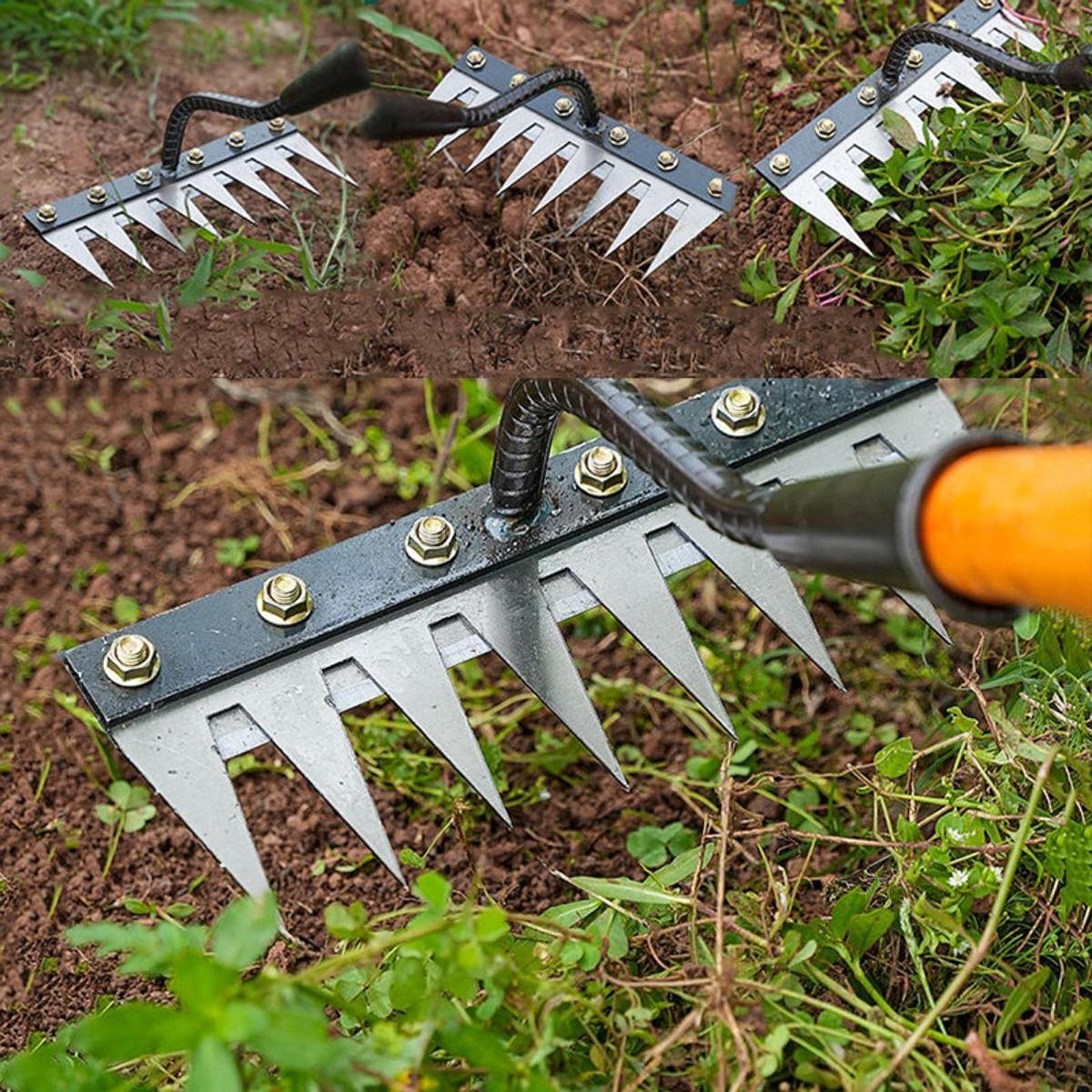 5/6/7/8 Tines Garden Weeder To - Grass Seed Spreader recension och pris