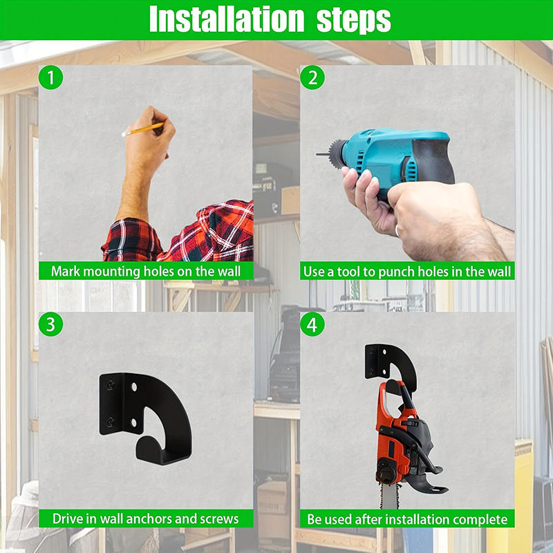 Garage Organizer Trimmer Rack  - Gardening Tools Range recension och pris